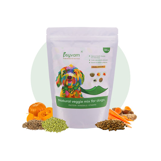 Natural Veggie Mix for Dogs - A protein powerhouse