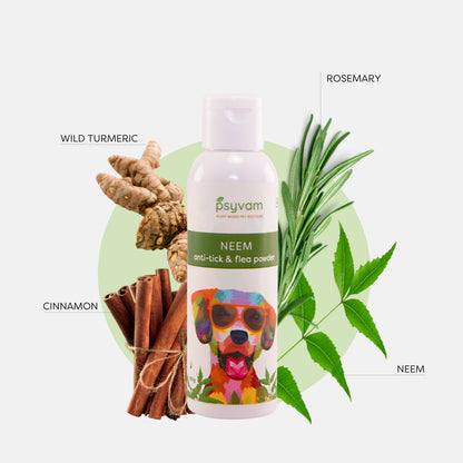 Neem Anti Tick and Flea Powder - Power of nature