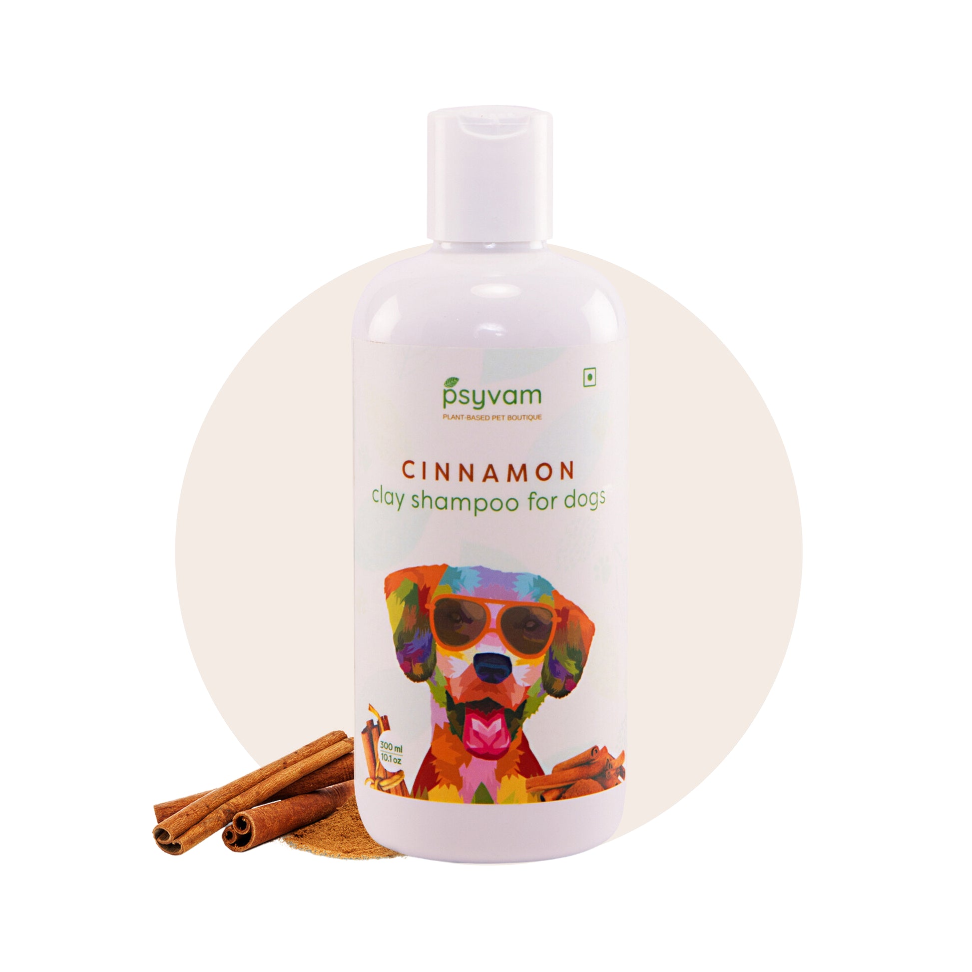 Image of Psyvam Clay Shampoo for Dogs Cinnamon Intro