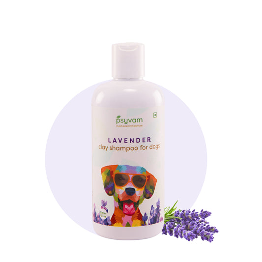 Image of Psyvam Clay Shampoo for Dogs Lavender Intro Circle