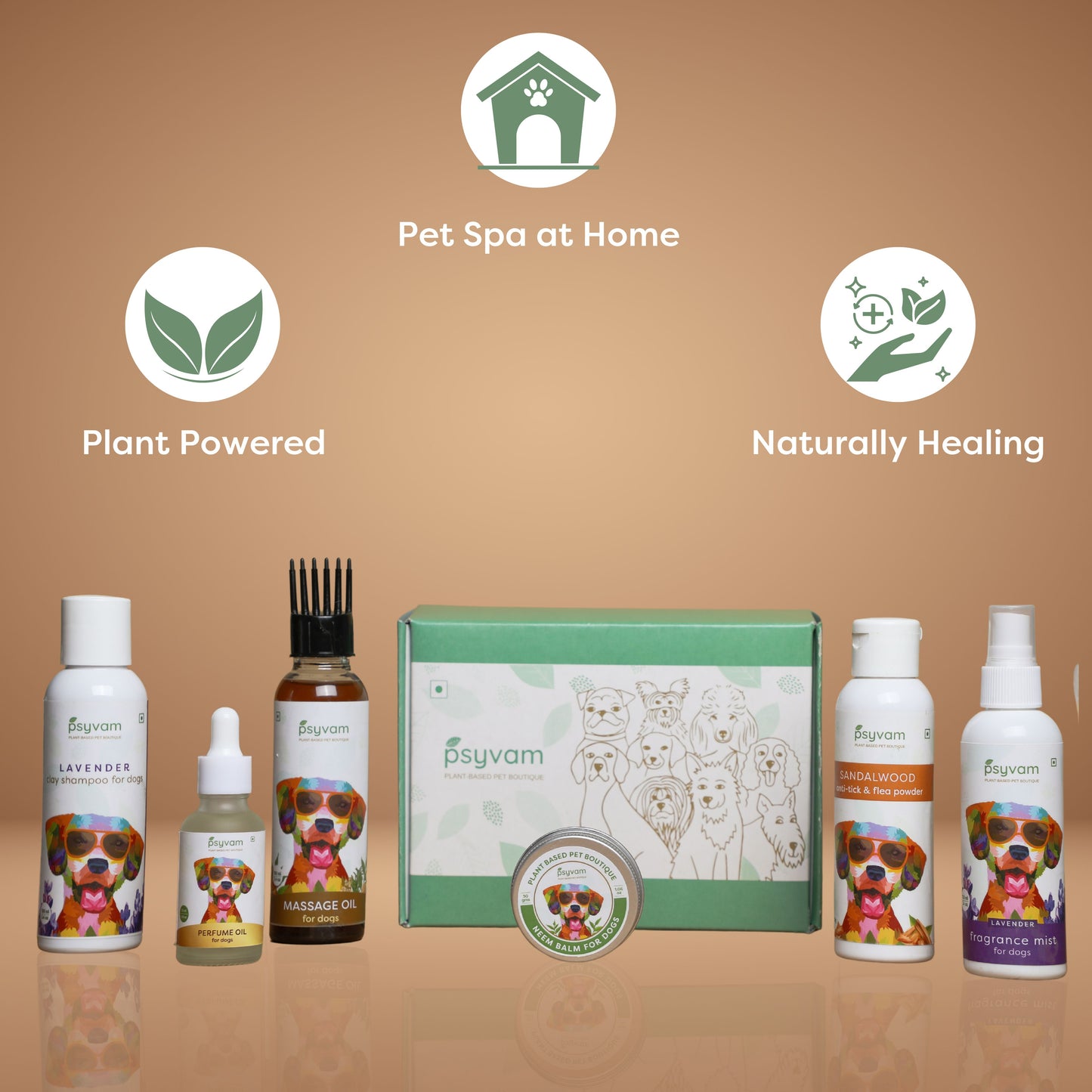 Image of Psyvam Dog Grooming Kit Premium Benefits