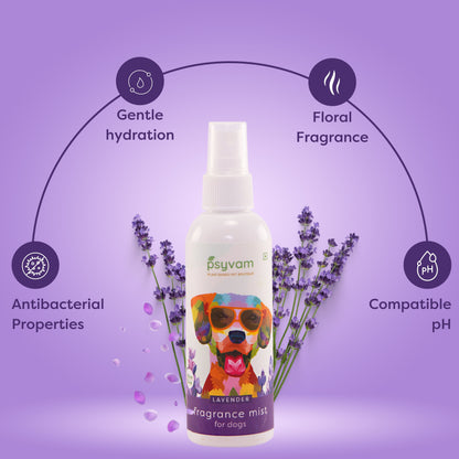 Image of Psyvam Fragrance Mist for Dogs Lavender Benefits