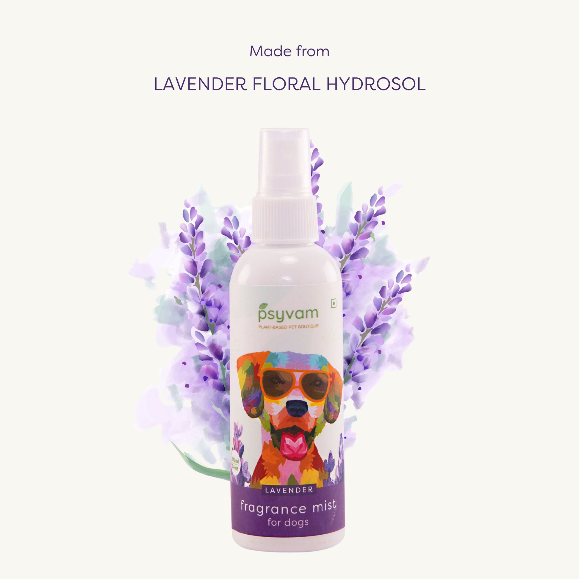 Image of Psyvam Fragrance Mist for Dogs Lavender Ingredients