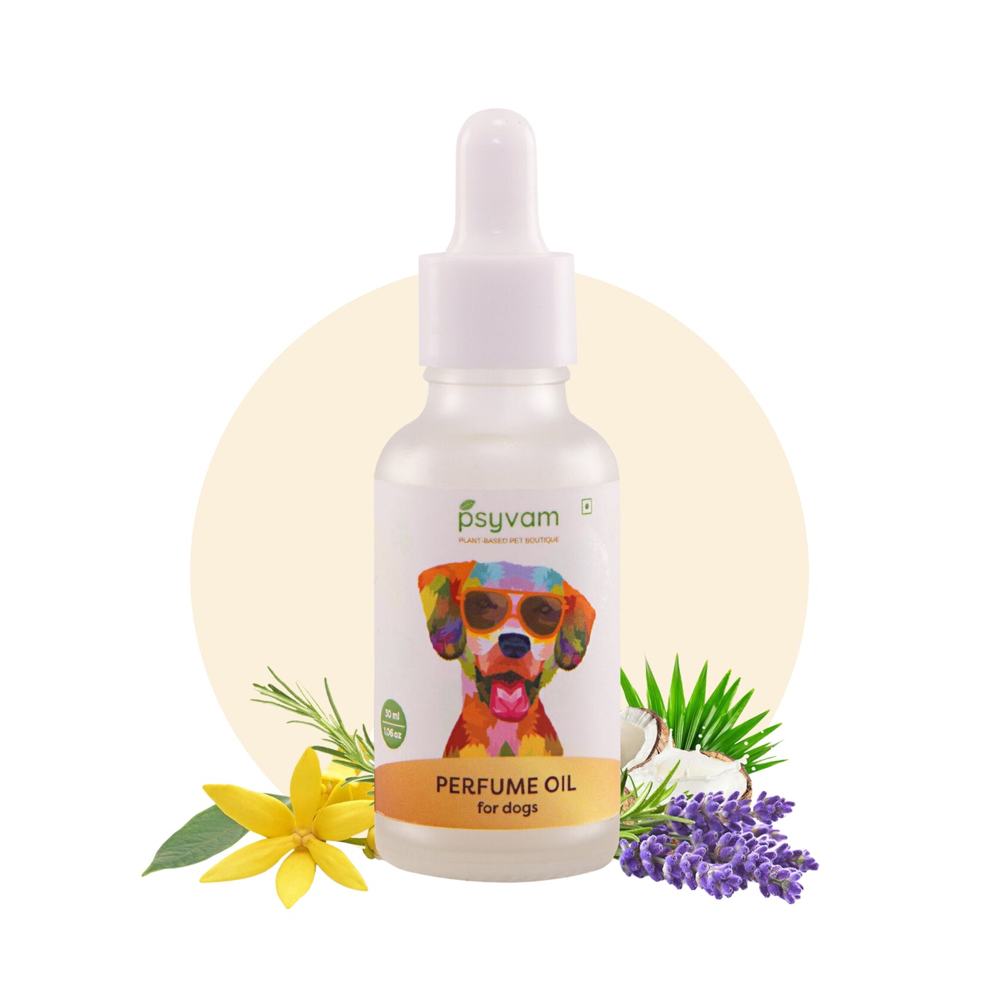 Image of Psyvam Perfume Oil for Dogs Dropper Intro